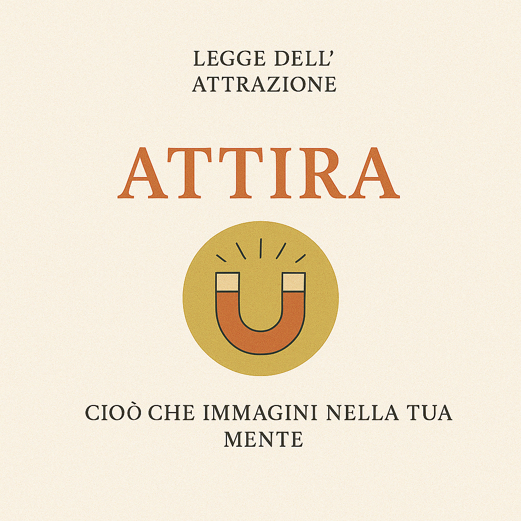 🌟 Tu Attiri Ciò che Sei: La Magia della Legge dell’Attrazione