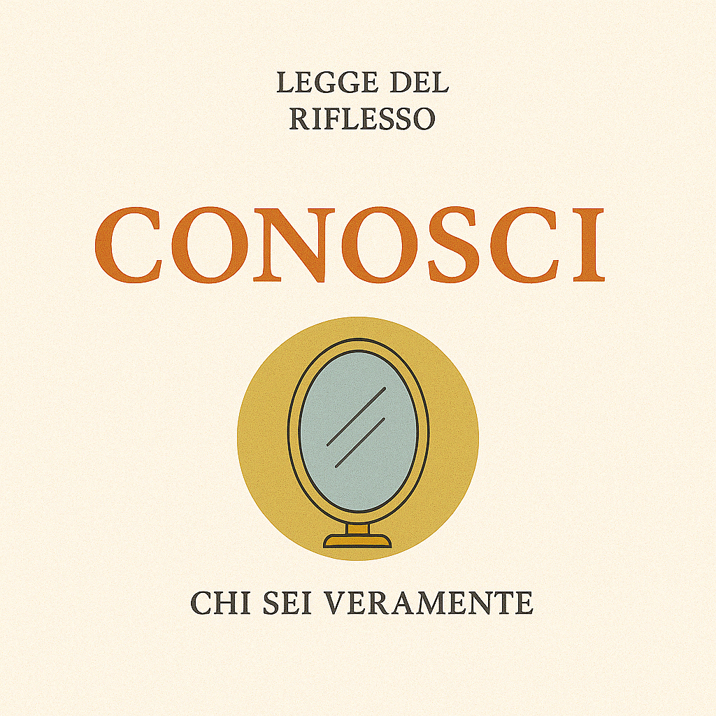 🪞 Tutto Fuori è Dentro: La Verità della Legge del Riflesso
