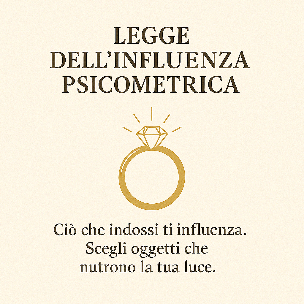 🔮 Gli Oggetti Portano Energia: La Memoria dell’Anima Materica
